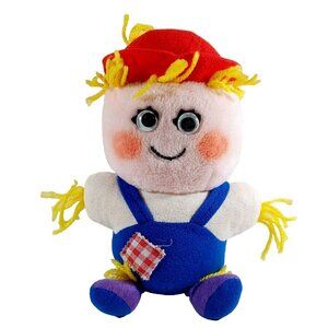 Del Monte Vintage Shoo Shoo Scarecrow Plush A Country Yumkin  1983 Doll Toy 13"